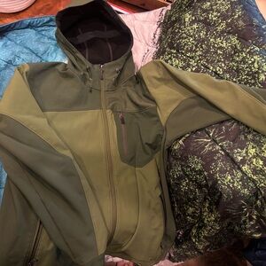 Men's REI Green Hooded Jacket